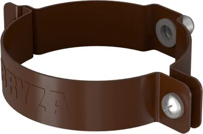 Produktbild von BRYZA Rohrschelle verzinkt Ø 100 mm, Braun RAL 8017