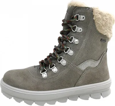Immagine prodotto di Superfit FLAVIA, scarpe per bambini, stivali da bambina, con zip, stivali invernali, grigi, per il tempo libero