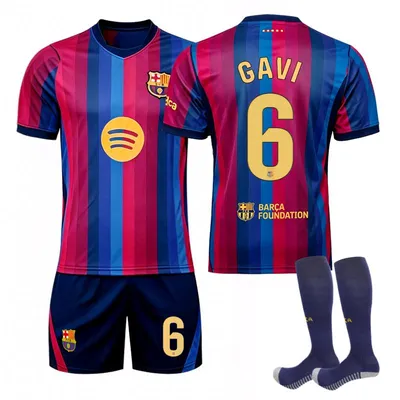 Produktbild von #6 GAVI 26-27 Barcelona home game (La Liga) football jersey for Kids and Adults SIZE:M