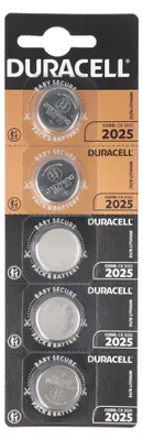 Obrázek produktu pro DURACELL DL2025 CR2025 3V Speciální lithiové mincové baterie Blistr 5 kusů