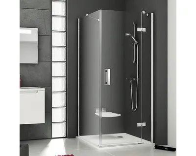 Obrázek produktu pro Sprchová zástěna Ravak SMPS-80 R chrom+Transparent 9SP40A00Z1
