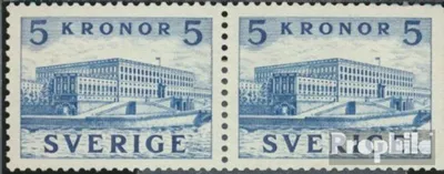 Produktbild von Briefmarken Schweden 1941 Mi 285B/Dr Paar (kompl.Ausg.) postfrisch Königsschloß