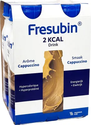 Produktbild von Fresubin 2 KCAL Drink Cappuccino 4x200ml Trinkflasche