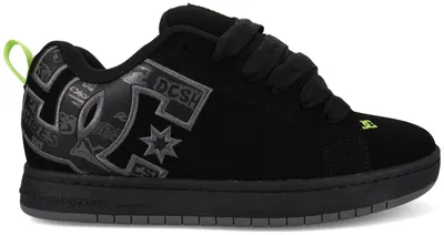 Produktbild von DC Shoes Court Graffik Black/Grey/Lime Größe EU 47