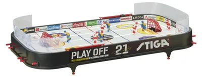 Immagine prodotto di STIGA Eishockey Tischtennis: Gioco da tavolo a tema hockey, modello "Playoff 21", adatto a bambini e adulti