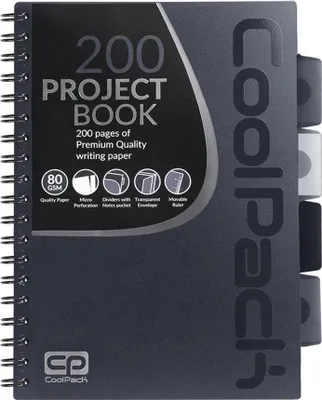 Immagine prodotto di B5 Coolpack colophon 200 fogli grigio