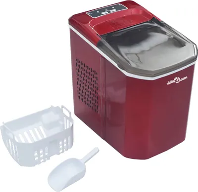 Produktbild von výrobník kociek ľadu vidaXL Red 1,4 l 15 kg / 24 h