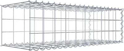 Produktbild von Anbaugabione Typ 2 100 cm x 30 cm x 40 cm (L x H x T), Maschenweite 10 cm x 10 cm, Spirale