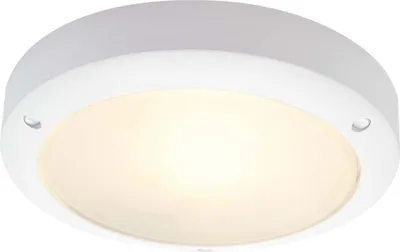 Image de SLV Bulan 229071 Outdoor wall light Energy-saving bulb, LED (monochrome) E14 60 W White