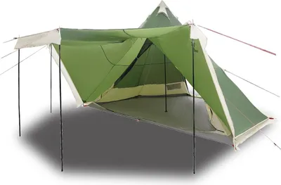 Produktbild von vidaXL Tipi-Familienzelt 8 Personen Grün Wasserdicht