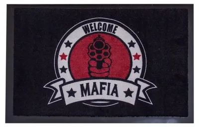 Produktbild von Welcome Mafia Spruch-Matte 60 x 40 cm