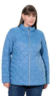 Produktbild von Ulla Popken Damen Steppjacke dunkelblaugrau 46+