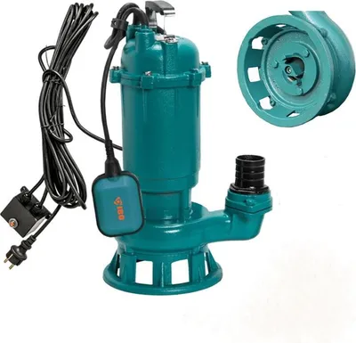 Immagine prodotto di IBO | Pompa Sommersa CTR 1500 - 1500 W - Acqua Sporca - Interruttore A Galleggiante Automatico - Alte Prestazioni