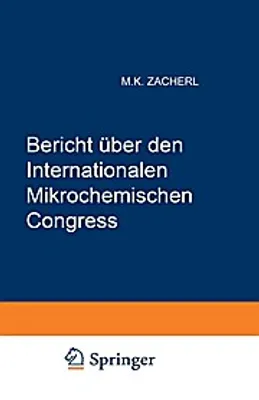 Immagine prodotto di Relazione sul I. Congresso Internazionale di Microchimica