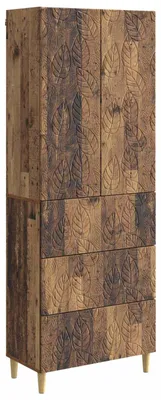 Immagine prodotto di Set di armadietti vidaXL, 2 pezzi, legno di recupero, 66 x 34,5 x 90 cm, materiale a base di legno