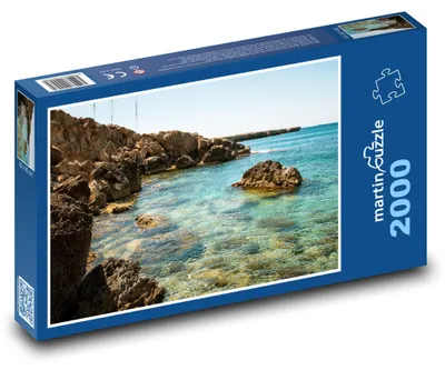Zdjęcie produktu dla Puzzle 2000 Nadmorska Sceneria Cypru - martinpuzzle