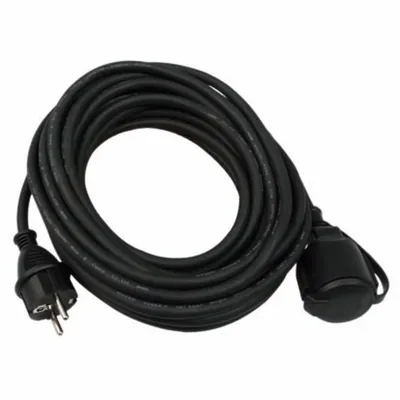 Produktbild von REV 0065259, 25 m, Drinnen/Draußen, IP44, 1,5 mm², Gummi, Schwarz
