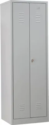 Produktbild von Gürkan Spind lichtgrau 103451, 1 Schließfach 60,0 x 50,0 x 180,0 cm