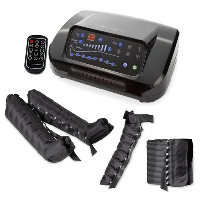 Immagine prodotto di Dinamicamed PRO 8.0 Digital Classic, pressoterapia professionale per il drenaggio linfatico, con 2 Gambali, Fascia Addominale e Bracciale