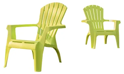 Image de Lot de 2 Fauteuils adirondack Anis