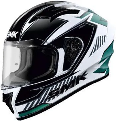 Produktbild von SMK STELLAR ADOX Integralhelm S in schwarz/weiß