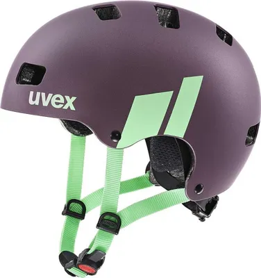 Produktbild von Uvex Kinder Fahrradhelm KID 2 CC plum-mint : 51-55 Größe: 51-55