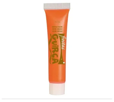 Obrázok produktu pre Make-up neónový oranžový v tube - HALLOWEEN - 10 ml