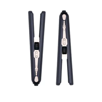 Produktbild von Professioneller Haarglätter, 20 Sekunden schnelles Aufheizen, mit LED-Anzeige, 2-in-1-Haarglätter, Typ-C-Ladeanschluss zum Glätten der Haare