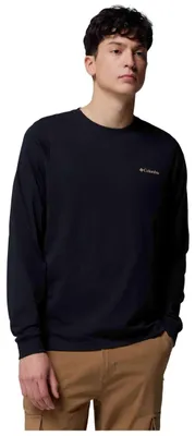 Produktbild von Columbia Csc™ Seasonal Logo Langarm-t-shirt Schwarz S Herren Schwarz S