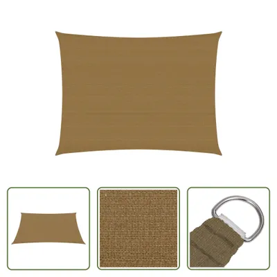 Produktbild von The Living Store Sonnensegel 160 g/m² Taupe 3x4 m HDPE