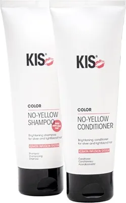 Produktbild von KIS No-Yellow Shampoo 250ml + Conditioner 250ml