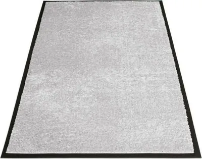 Produktbild von Schmutzfangmatte Eazycare Soft 80x120cm hellgrau.