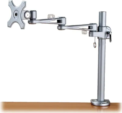 Produktbild von VALUE LCD-Arm Trägerstange, 4 Gelenke, Tischmontage, bis 10 kg