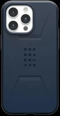 Obrázok produktu pre Puzdro UAG Civilian Magsafe pre iPhone 15 Pro Max v tmavomodrej farbe