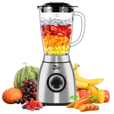 Productafbeelding van Standaard mixer, 2 liter, 1800W, 5 snelheidsstanden, pulseerfunctie