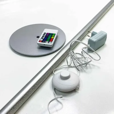Produktbild von EDISHINE LED Stehlampe Dimmbar, Stehlampe Wohnzimmer, 3000K warmweiß, Stehleuchte Modern mit Fußschalter, 146cm Lichtsäule für Wohnzimmer, Schlafzimmer und Büro