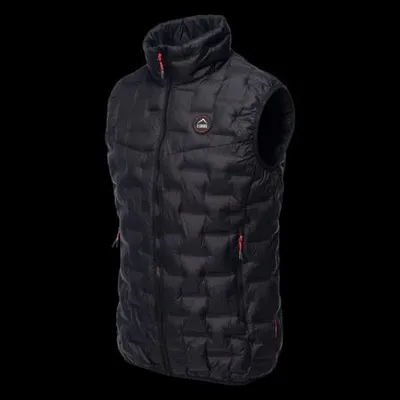 Productafbeelding van Herengevatte Quiltjas EMIN VEST, kleur zwart, maat M