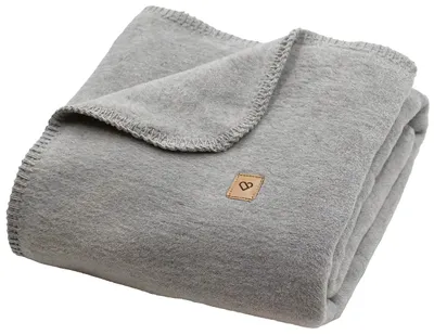 Produktbild von Zaffiro Grau Baumwolle 100 x 150 cm Kinderbettdecke 3382