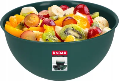 Zdjęcie produktu dla KADAX miska Kuchenna Plastikowa Do Sałatek 5 L Zielona