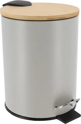 Obrázek produktu pro Odpadkový koš Lamento s pedálem 3L Lander Grey