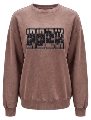 Image de T-shirt pour femme Auzy - couleur marron, taille S