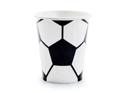 Zdjęcie produktu dla PartyDeco KPP72-EU1, 260 ml, Papier, Czarny, Biały, 80 mm, 80 mm, 120 mm