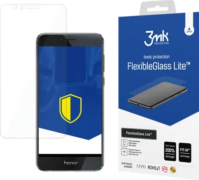 Produktbild von 3mk Display Hybridglas FlexibleGlass Lite für Honor 8 0,16mm 6H