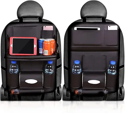 Produktbild von HOMCENT Rücksitz Auto Organizer mit klappbarem Tablett