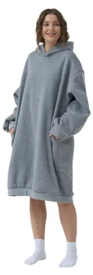 Produktbild von Textino Hoodie Jersey 70x110 cm Grau