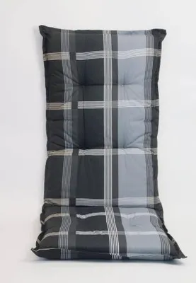 Produktbild von Madison Tuinstoelkussen 50x106 cm in Weitgrau – Wasserabweisend, Kissen für Gartenmöbel, bequem und pflegeleicht