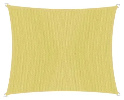 Produktbild von Sonnensegel Rechteck, 4x5m, gelb, wasserabweisend
