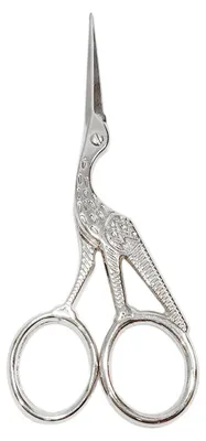 Productafbeelding van Schneiderschaar - Professionele roestvrijstalen schaar voor handwerk en knutselen - 12 cm - Zilver