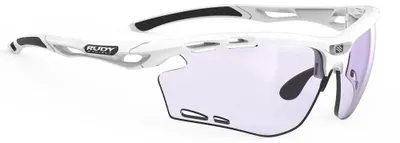 Produktbild von Rudy Project Propulse Padel Photochrome Sonnenbrille Weiß Impactx™ Photochromic 2 Laser Purple/CAT1-3 Weiß Impactx™ Photochromic 2 Laser Purple/CAT1-3