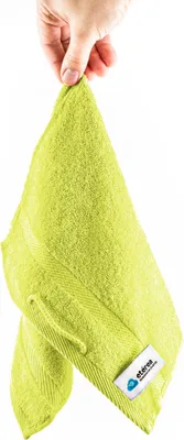 Zdjęcie produktu dla etérea Carli Zestaw ręczników frotte - 100% bawełna - Oekotex 500 GSM - ręcznik kąpielowy frotte - ręcznik do rąk, ręcznik dla gości 30x50 cm - limonka